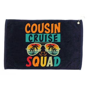 Cousin Cruise Squad 2025 Cruise Ship Party Group Vacation Grommeted Golf Towel