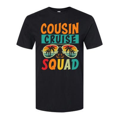 Cousin Cruise Squad 2025 Cruise Ship Party Group Vacation Softstyle® CVC T-Shirt