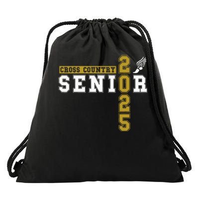 Cross Country Senior Night Senior 2025 Graduation Party 18 Drawstring Bag