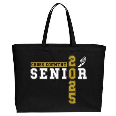 Cross Country Senior Night Senior 2025 Graduation Party 18 Cotton Canvas Jumbo Tote