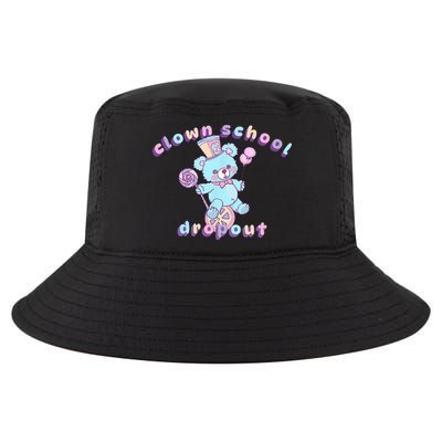 Clowncore Clown School Dropout Pastel Goth Teddy Bear Circus Cool Comfort Performance Bucket Hat