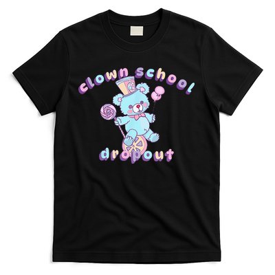 Clowncore Clown School Dropout Pastel Goth Teddy Bear Circus T-Shirt