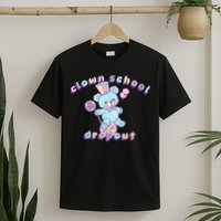 Clowncore Clown School Dropout Pastel Goth Teddy Bear Circus T-Shirt