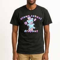 Clowncore Clown School Dropout Pastel Goth Teddy Bear Circus Tall T-Shirt