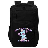 Clowncore Clown School Dropout Pastel Goth Teddy Bear Circus Impact Tech Backpack