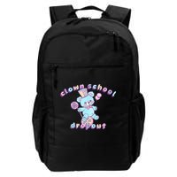 Clowncore Clown School Dropout Pastel Goth Teddy Bear Circus Backpack