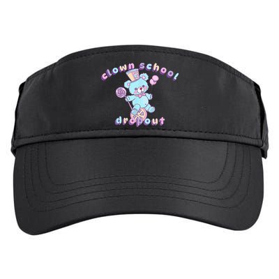 Clowncore Clown School Dropout Pastel Goth Teddy Bear Circus Adult Drive Performance Visor