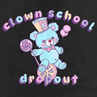 Clowncore Clown School Dropout Pastel Goth Teddy Bear Circus Beanie