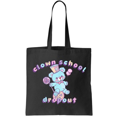 Clowncore Clown School Dropout Pastel Goth Teddy Bear Circus Bag