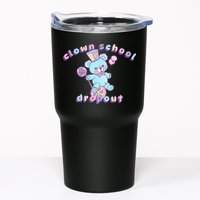 Clowncore Clown School Dropout Pastel Goth Teddy Bear Circus Tumbler