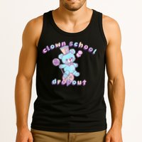 Clowncore Clown School Dropout Pastel Goth Teddy Bear Circus Tank Top