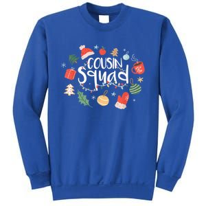 Christmas Cousin Squad Crew Matching Family Group Xmas Party Gift Sweatshirt