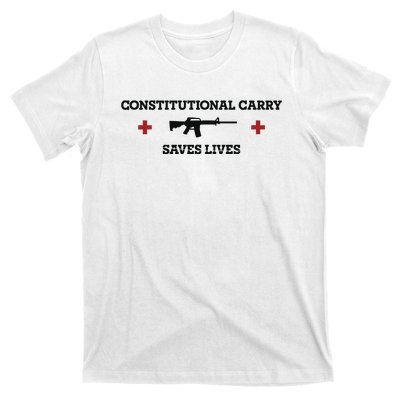 Constitutional Carry Saves Lives T-Shirt