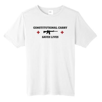 Constitutional Carry Saves Lives Tall Fusion ChromaSoft Performance T-Shirt