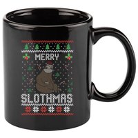Christmas Costume Sloth Lover Merry Slothmas Xmas Cool Gift 11oz C Handle Ceramic Mug