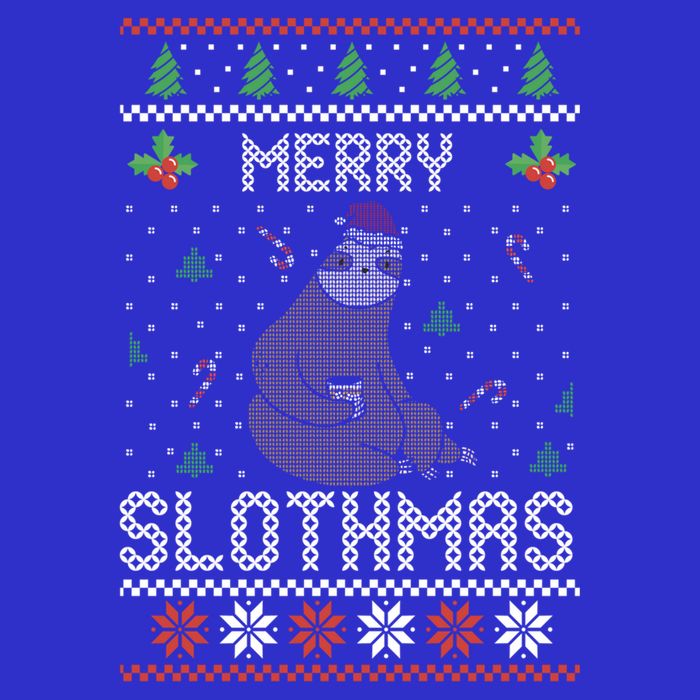 Christmas Costume Sloth Lover Merry Slothmas Xmas Cool Gift Visor