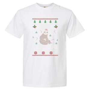 Christmas Costume Sloth Lover Merry Slothmas Xmas Cool Gift Garment-Dyed Heavyweight T-Shirt