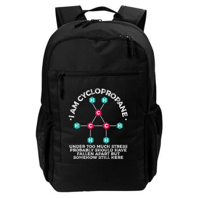 Chemistry Cyclopropane Science Nerd Geek Chemist Daily Commute Backpack