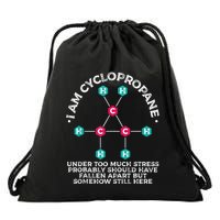Chemistry Cyclopropane Science Nerd Geek Chemist Drawstring Bag