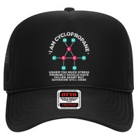 Chemistry Cyclopropane Science Nerd Geek Chemist Trucker Hat
