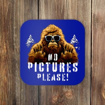 Cryptozoology Cryptid  Sasquatch Believe  Funny Bigfoot Coaster