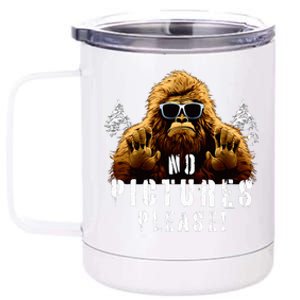 Cryptozoology Cryptid  Sasquatch Believe  Funny Bigfoot 12 oz Stainless Steel Tumbler Cup