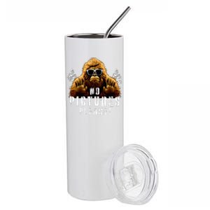 Cryptozoology Cryptid  Sasquatch Believe  Funny Bigfoot Stainless Steel Tumbler