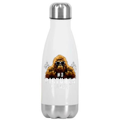 Cryptozoology Cryptid  Sasquatch Believe  Funny Bigfoot Stainless Steel Insulated Water Bottle