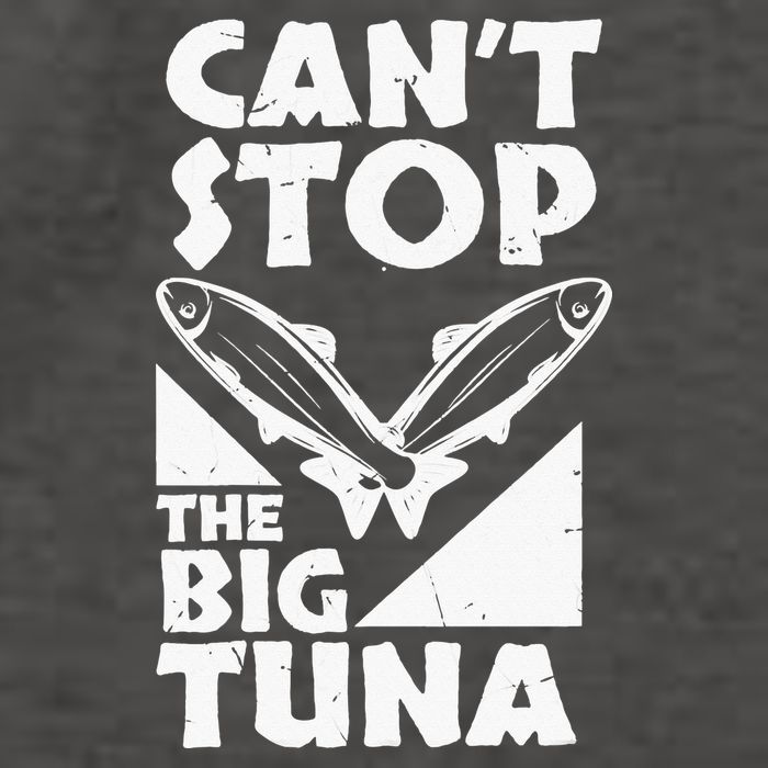Cool Cant Stop The Big Tuna Fishing Lover Tuna Fisherman Dad Vector Backpack