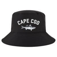 Cape Cod Striper Striped Bass Fun Fishing Cool Comfort Performance Bucket Hat
