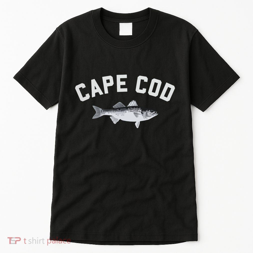 Cape Cod Striper Striped Bass Fun Fishing Tall T-Shirt