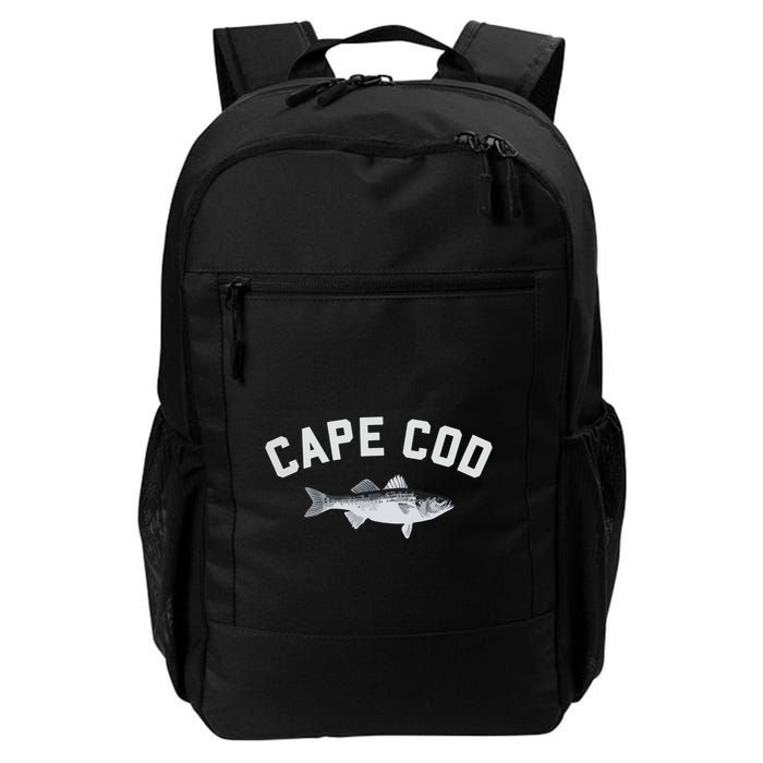 Cape Cod Striper Striped Bass Fun Fishing Backpack