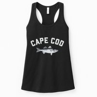 Cape Cod Striper Striped Bass Fun Fishing Womens Tank Top