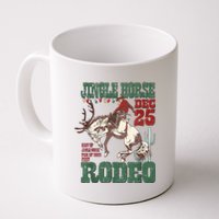 Cowboy Christmas Sweater Giddy Up Jingle Horse Pick Up Your Feet Coffee Mug