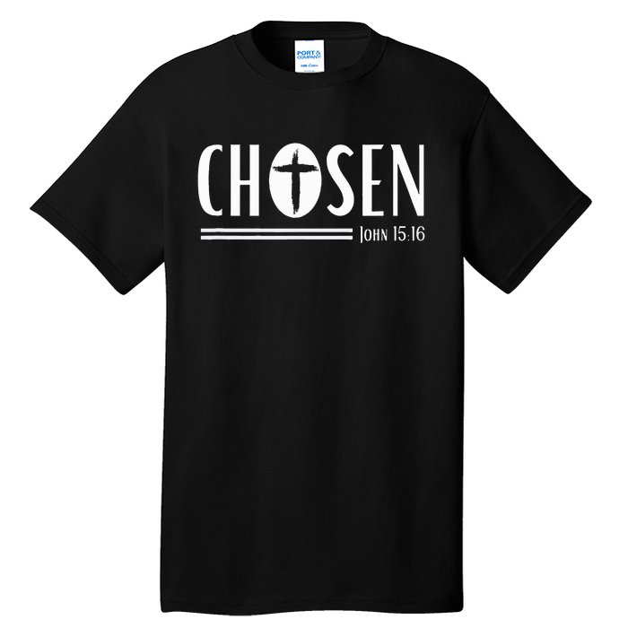 Chosen Christian Streetwear John 1516 Tall T-Shirt