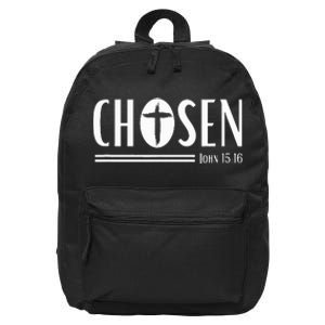 Chosen Christian Streetwear John 1516 16 in Basic Backpack