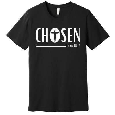 Chosen Christian Streetwear John 1516 Premium T-Shirt