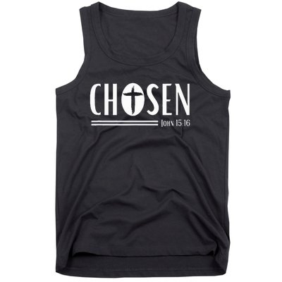 Chosen Christian Streetwear John 1516 Tank Top