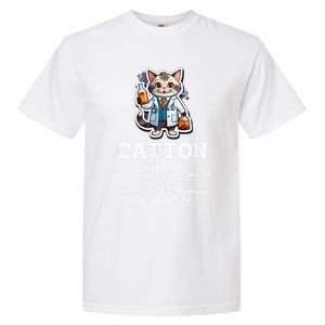 Cation Cute Science Cat Pawsitive Elet Chemistry Teacher Cute Gift Garment-Dyed Heavyweight T-Shirt