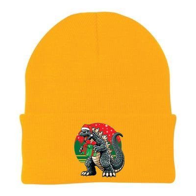 Cool Christmas Santa Japanese Monster Kaiju Knit Cap Winter Beanie