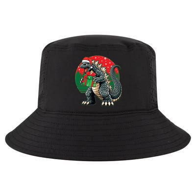 Cool Christmas Santa Japanese Monster Kaiju Cool Comfort Performance Bucket Hat