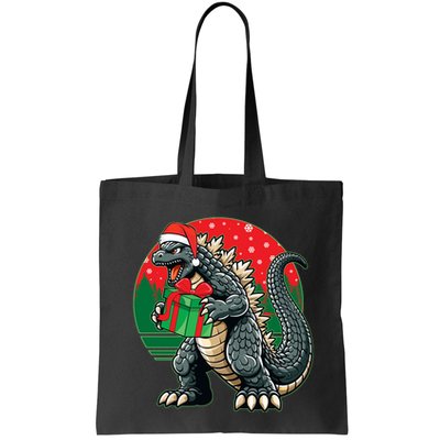 Cool Christmas Santa Japanese Monster Kaiju Bag