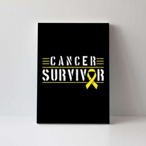 Childhood Cancer Survivor Canvas