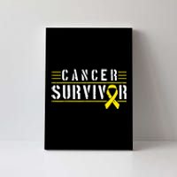 Childhood Cancer Survivor Canvas