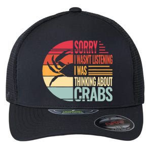 Crab Crabmeat Seafood Crabbing Crabs Crabby Flexfit Unipanel Trucker Cap