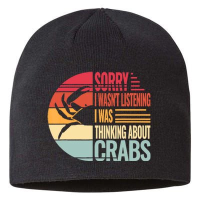 Crab Crabmeat Seafood Crabbing Crabs Crabby Sustainable Beanie