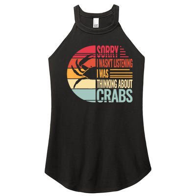 Crab Crabmeat Seafood Crabbing Crabs Crabby Women’s Perfect Tri Rocker Tank