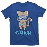 Cation Cute Science Cat Pawsitive Elet Chemistry Teacher Gift T-Shirt