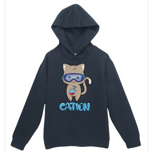 Cation Cute Science Cat Pawsitive Elet Chemistry Teacher Gift Urban Pullover Hoodie