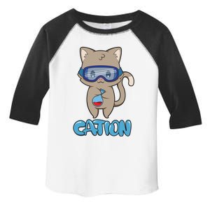 Cation Cute Science Cat Pawsitive Elet Chemistry Teacher Gift Toddler Fine Jersey T-Shirt